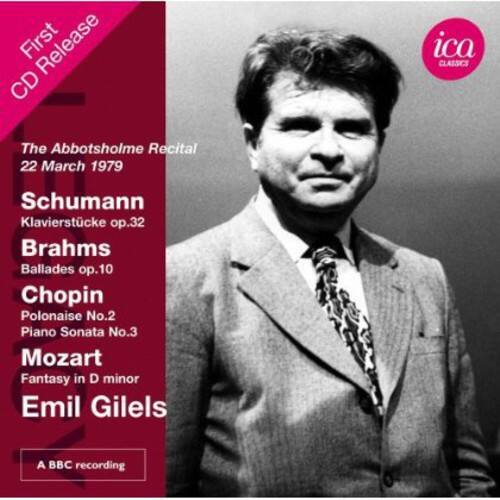 Emil Gilels - Legacy: Gilels Abbotsholme Recital   - COMPACT DISCS [CD]