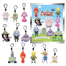 Monogram - Adventure Time Series 2 Blind Bag 3D Foam Bag Clip | One Random - Multi-Colored