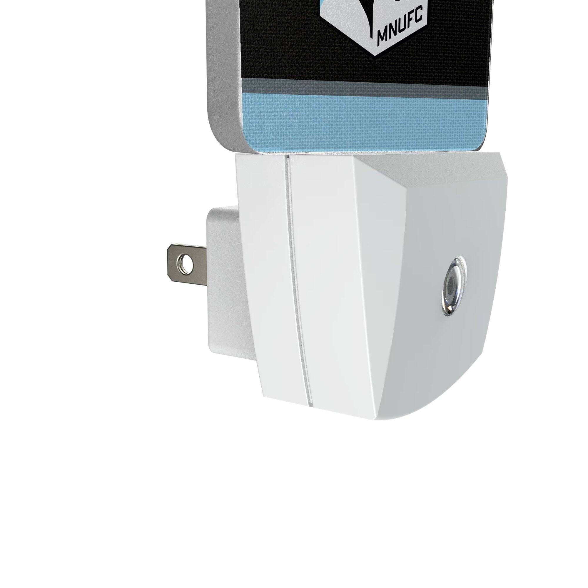 Alt View 2. Keyscaper - Minnesota United FC Team Stripe Nightlight 2-Pack - Multicolor.