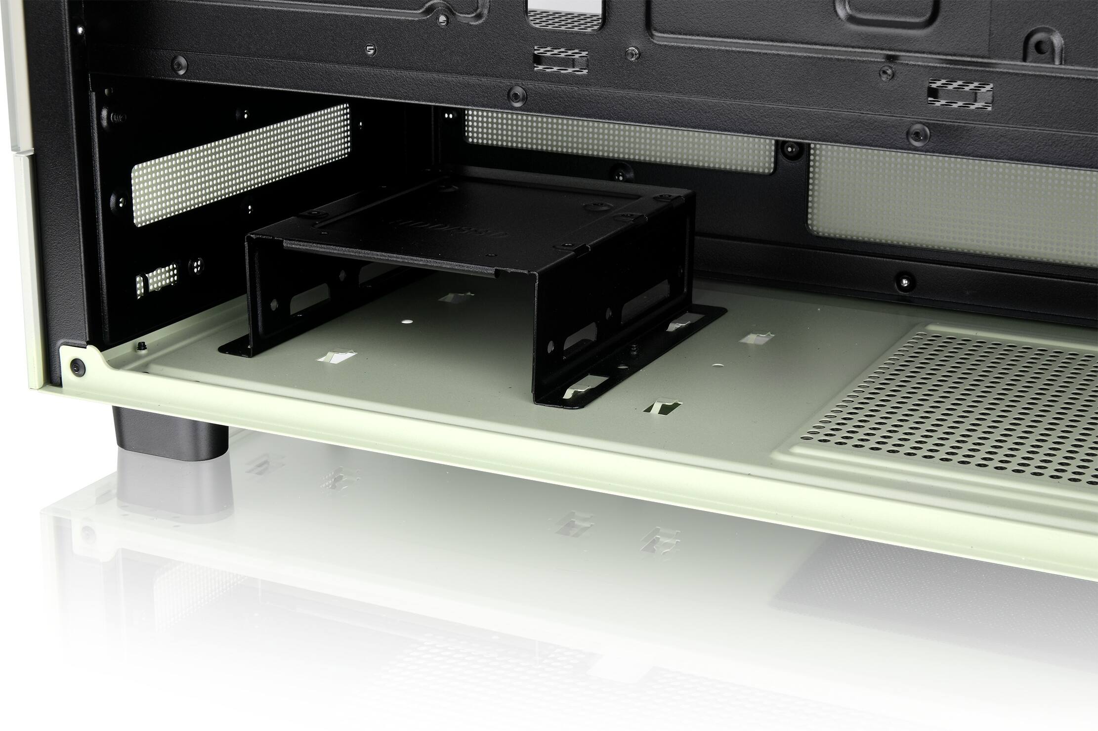 Alt View 23. Thermaltake - View 270 Plus TG ARGB Mid Tower E-ATX PC Case - Matcha Green.