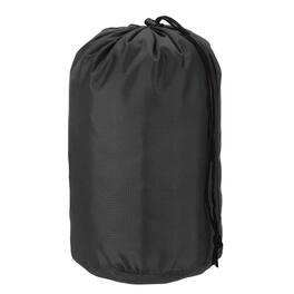 Unique Bargains - Stuff Sack, Nylon Waterproof Storage Sack, Portable Drawstring Dry Bag with Toggle, 7x13Inch, for Camping - Black