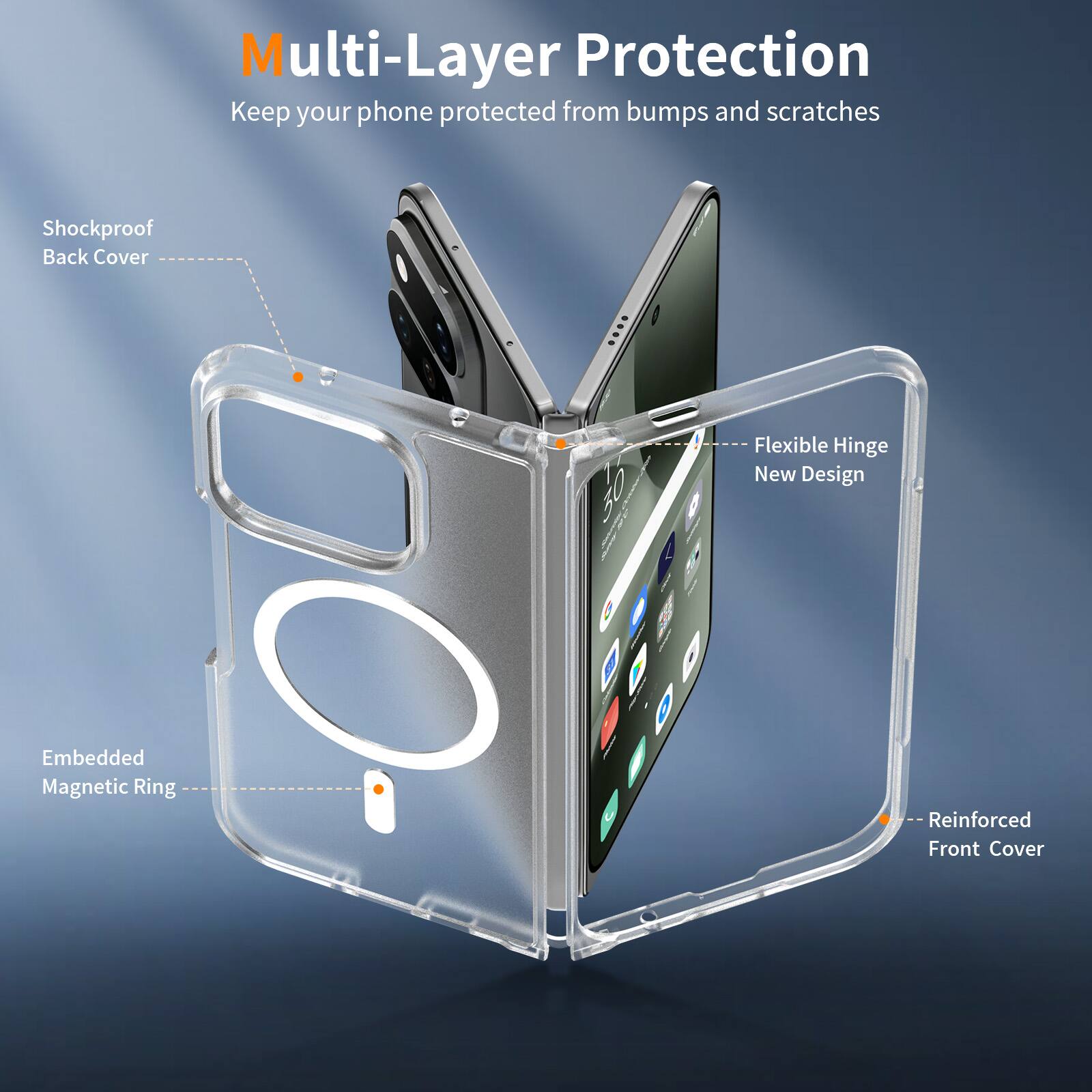 UUCOVER Magnetic Case for Google Pixel 11 Pro Fold,Shockproof ...