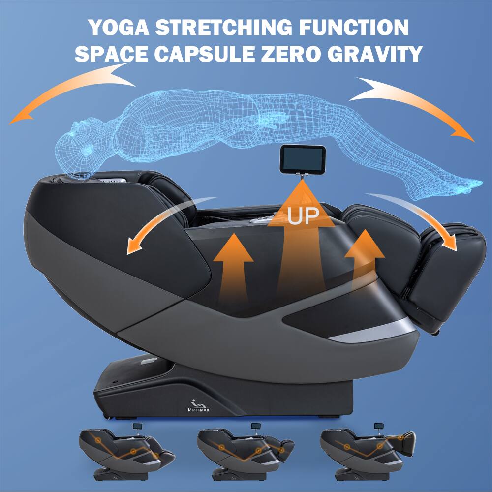 YOGA STRETCHING FUNCTION  
SPACE CAPSULE ZERO GRAVITY  
UP  
MissionMAX