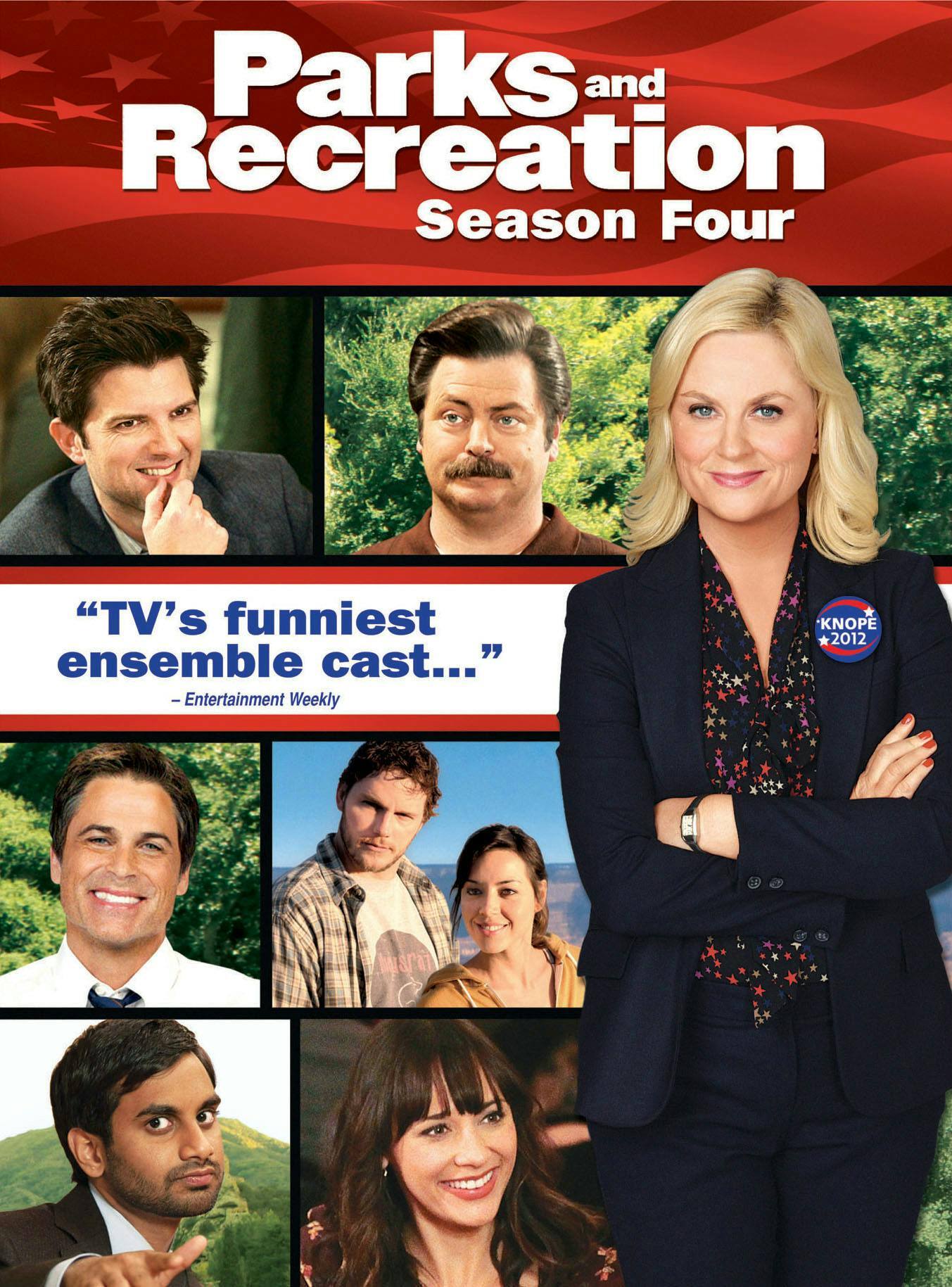 Front. Parks and Recreation: Season Four [DVD].