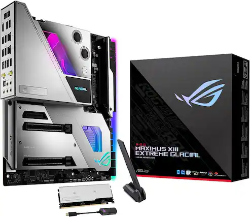 Sure, here is the corrected and grouped text:
---
**ASUS ROG Maximus XIII Extreme Glacial**
- **DUAL H110 EXTRERS**
- **GLACIAL**
- **SALZOSI**
- **8 RLD RGo RE NID DHM 1**
- **OFIRH**
- **FOR-THOSE IC OF O OF GAMER**
- **MAXIMUS XIII EXTREME GLACIAL**
- **SAMING MOTHEBOADD**
- **D2 SLI**
- **tnPAN**
---
This text appears to be a mix of product names, specifications, and possibly some promotional or internal codes.