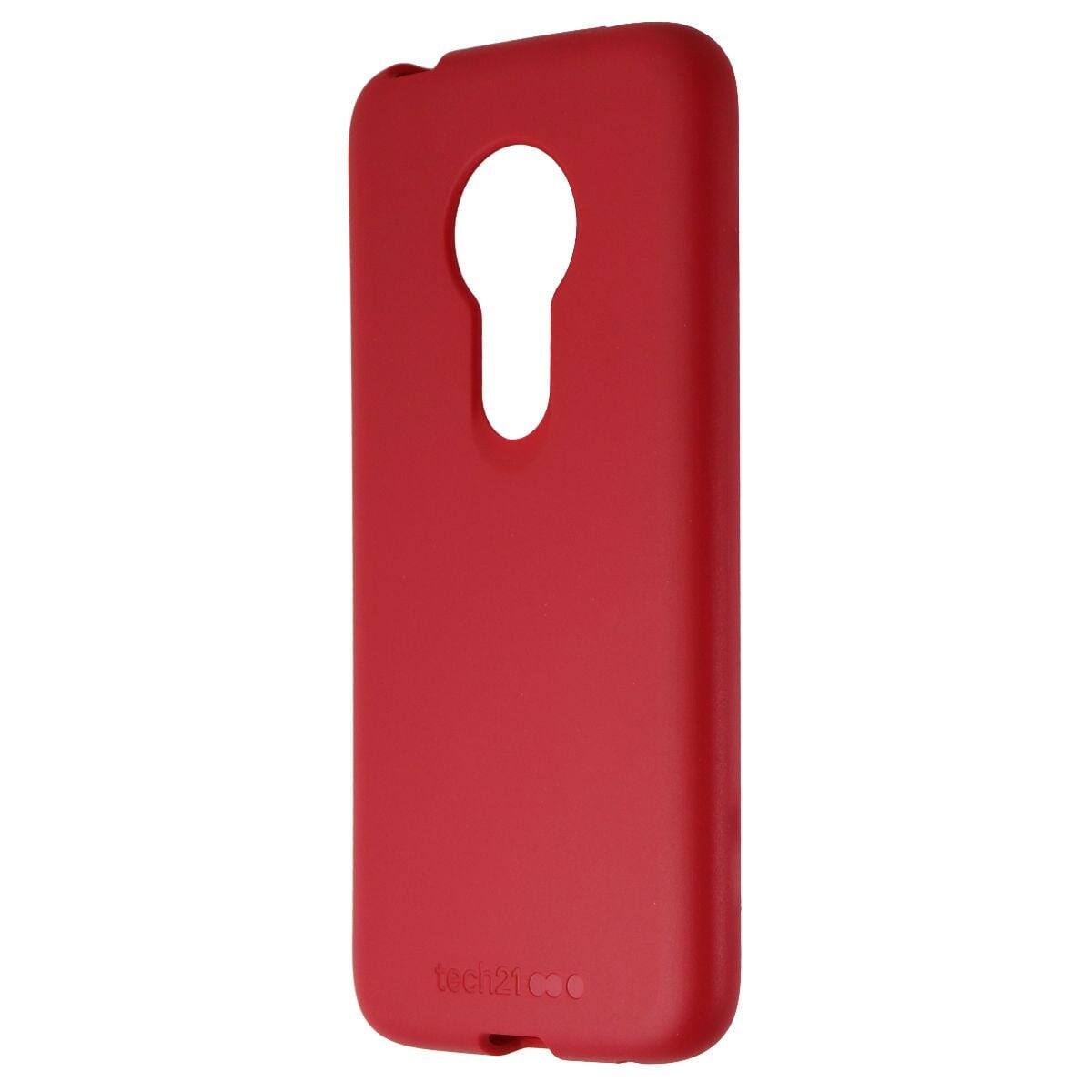 Front. Tech21 - Tech21 Studio Colour Case for Moto G7 Play - Red - Red.