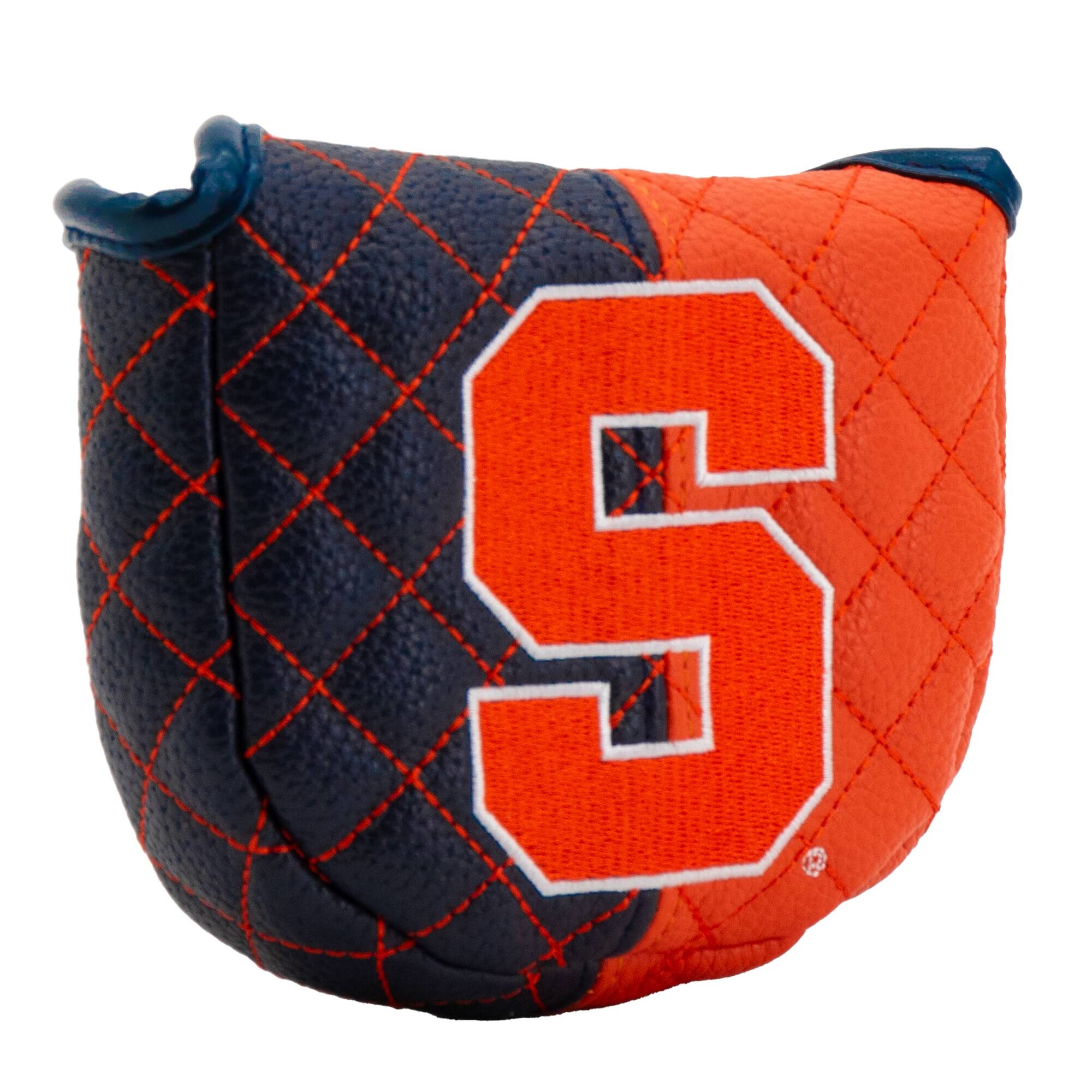 Alt View 2. Team Golf - Syracuse Orange Quilted Mallet Putter Cover - Multicolor.