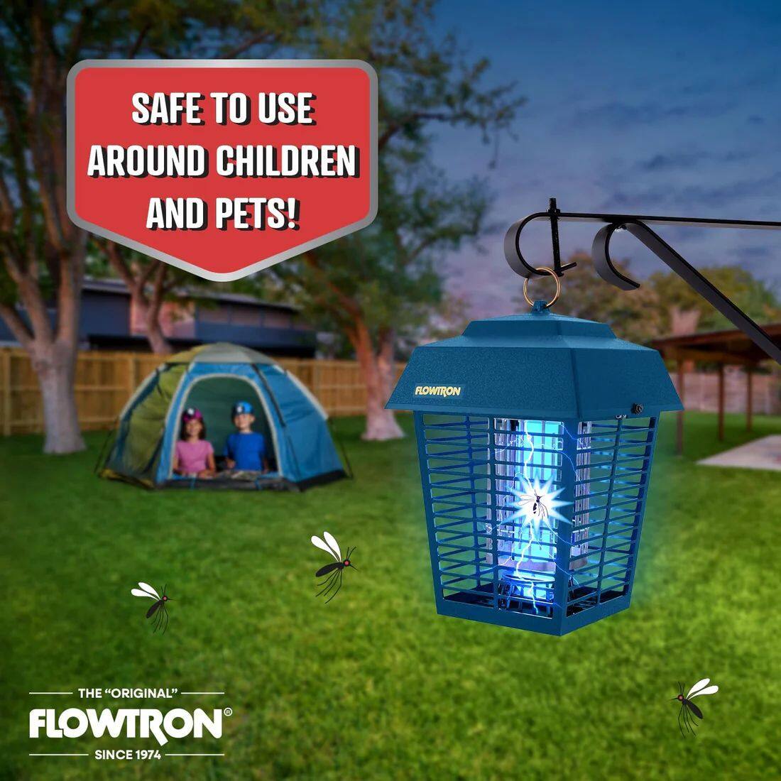 SAFE TO USE AROUND CHILDREN AND PETS!  
FOWTRON THE "ORIGINAL" FLOWTRON SINCE 1974