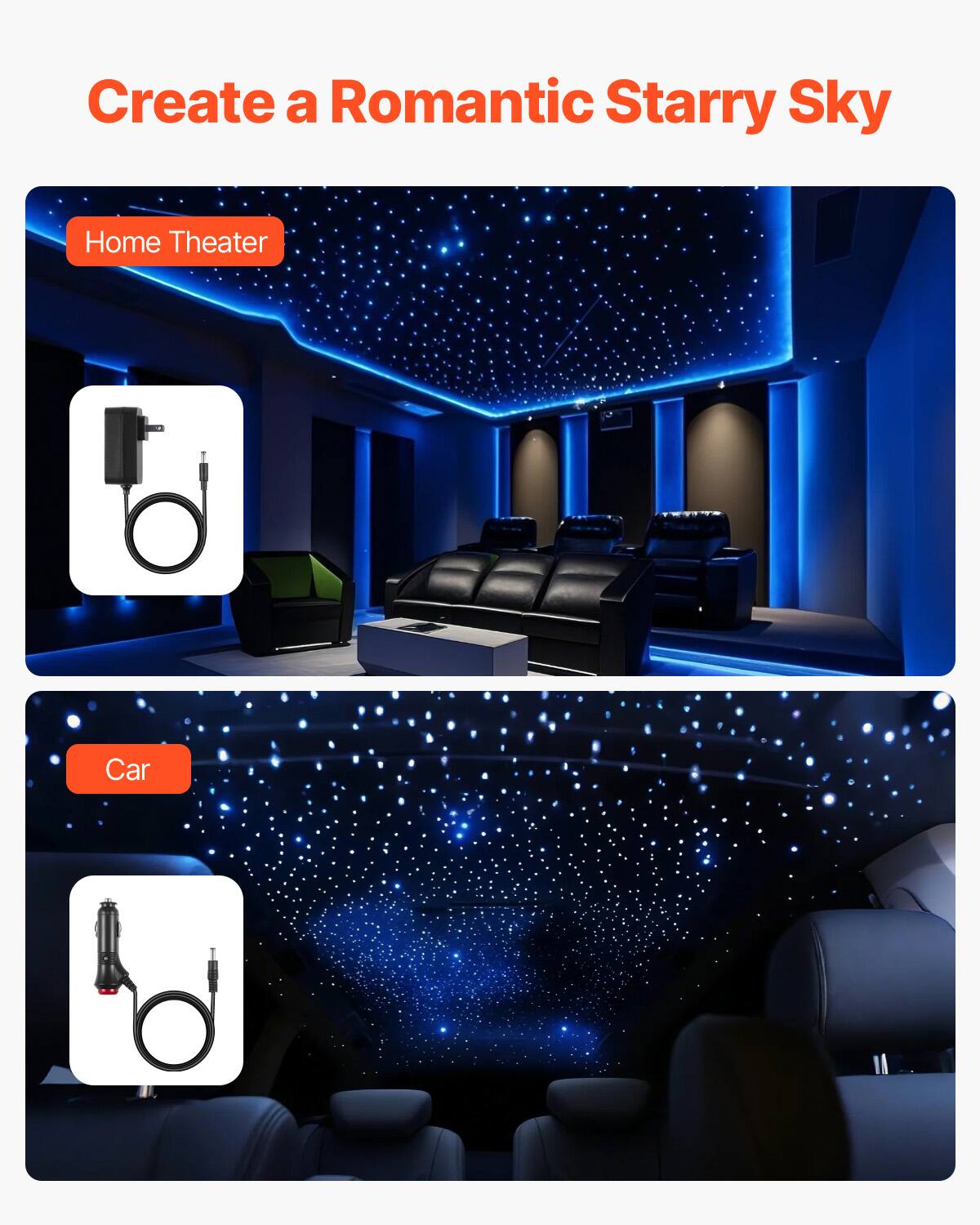 Create a Romantic Starry Sky

Home Theater

Car