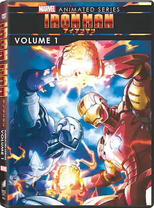 Front. Marvel Anime: Ironman - Season 01 - Vol. 1 - DVD.