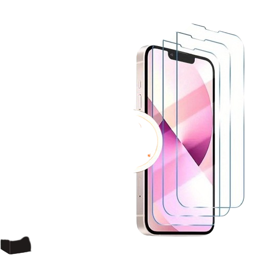 Home Collection - 3X Tempered Glass Screen Protector for iPhone 8 Plus - Clear