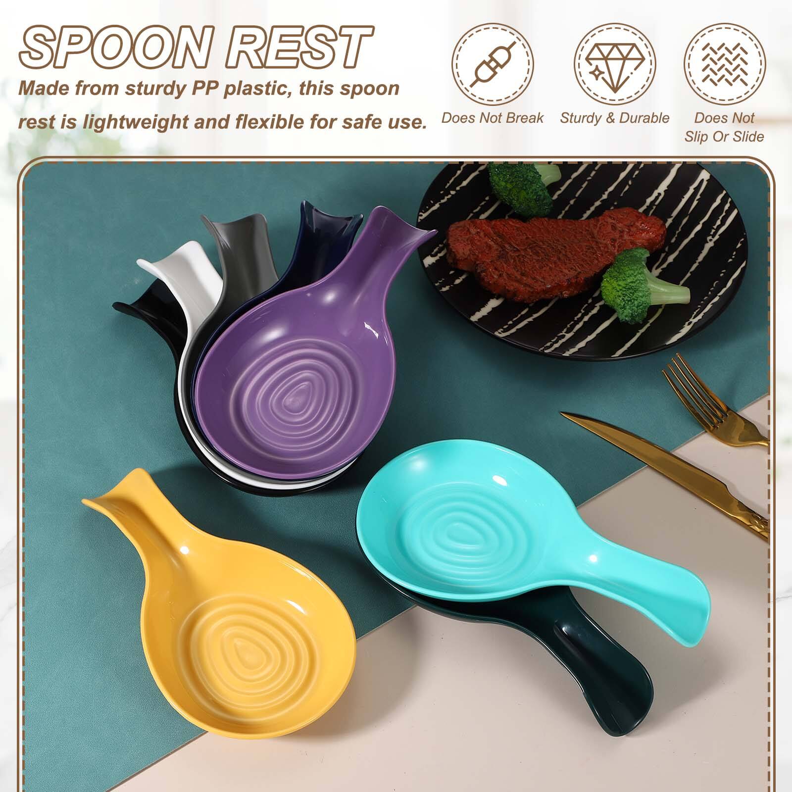 SPOON REST

Made from sturdy PP plastic, this spoon rest is lightweight and flexible for safe use.

- Does Not Break
- Sturdy & Durable
- Does Not Slip Or Slide