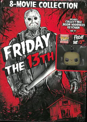 Front. Paramount - Friday the 13th: 8-Movie Collection (+ Keychain) - DVD - Multicolor.