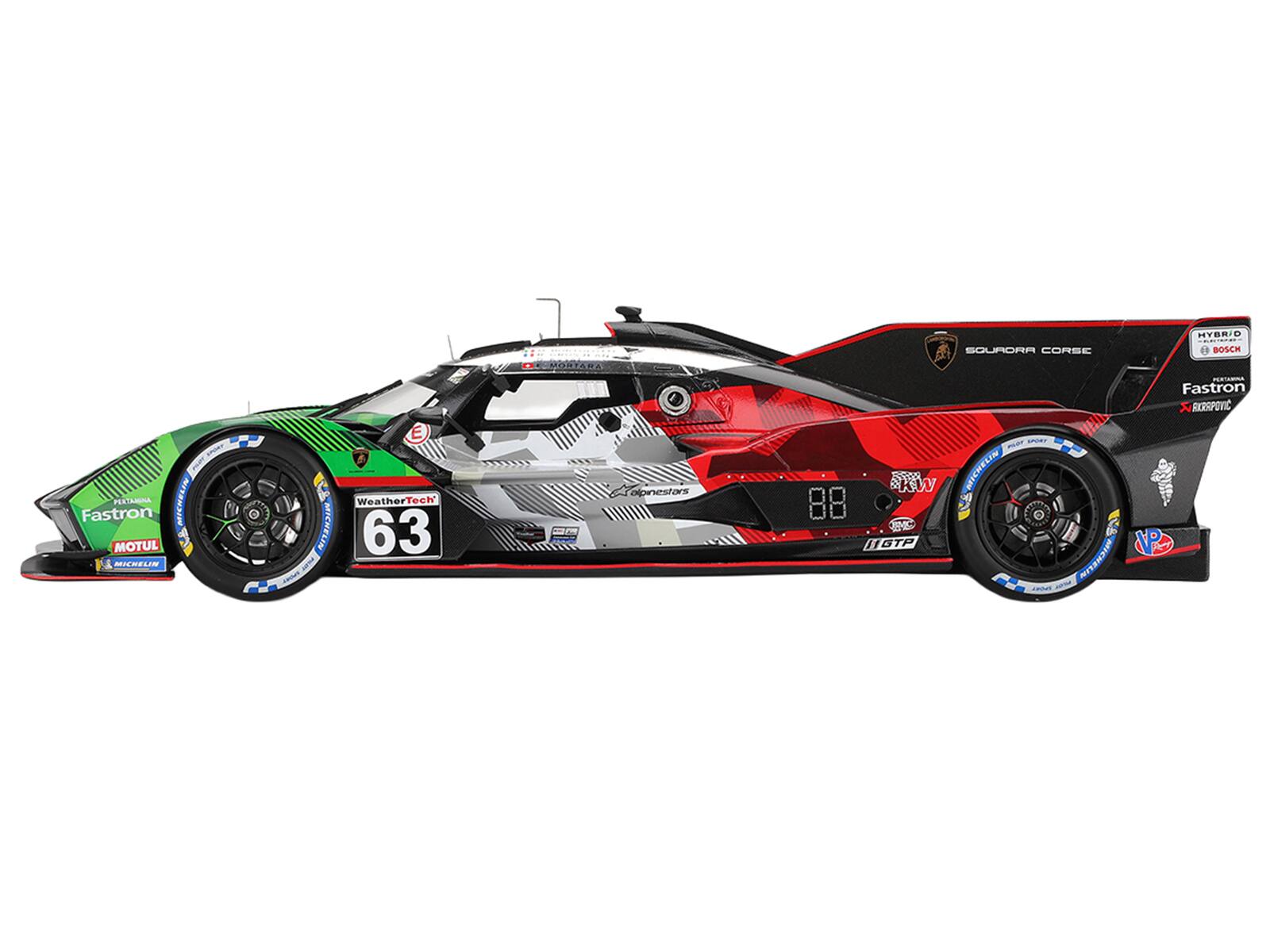 SOUARA CORSE  
HYBRID BOSCH  
PERTAMINA MICHELIN  
Fastron MOTUL  
MICHELIN  
WeatherTech MICHELIN 63  
alpinestars  
PERCAMMA Fastron AKRAPOVIC SPORT  
KW MICHELIN  
GM 11GTP VP MICHELIN