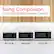 Sizing Comparison
Countertop Microwave Ovens
0.7 cu. ft.
0.9 cu. ft.
1.1 cu. ft.
