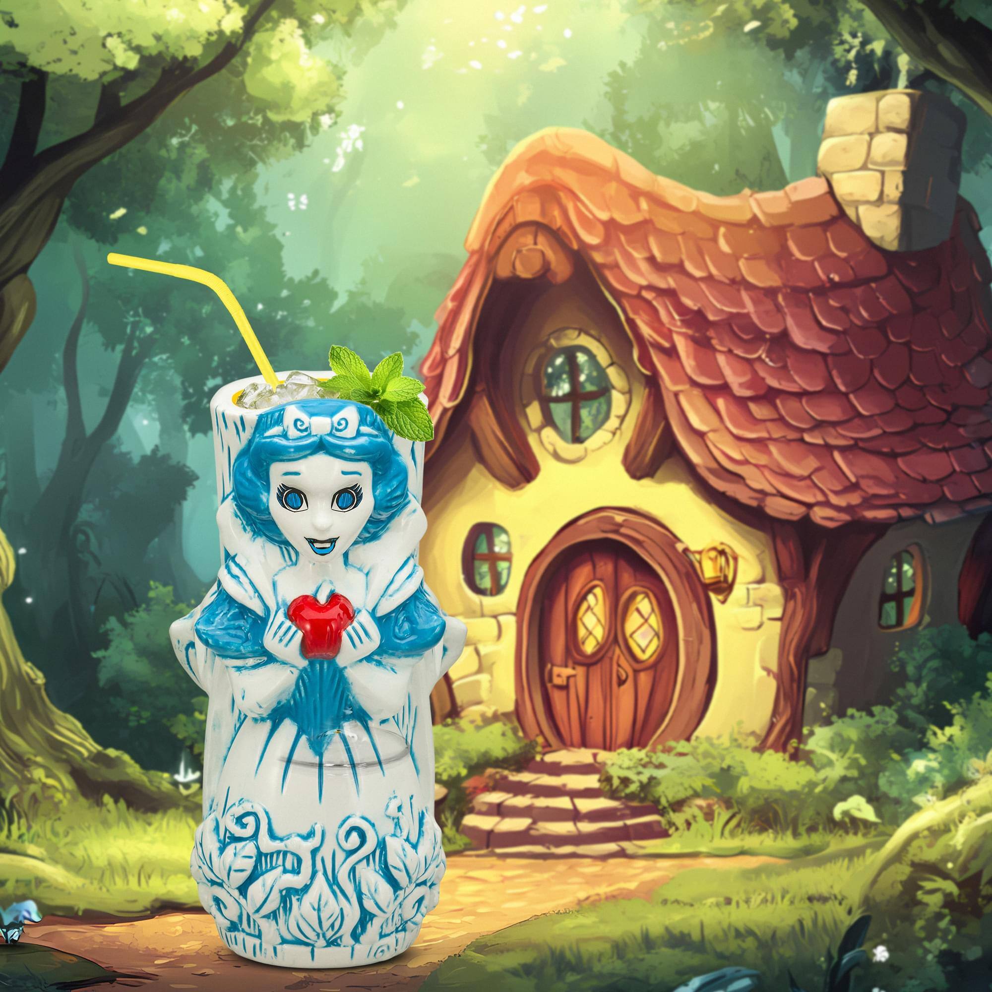 Alt View 10. Disney - Geeki Tikis Disney Snow White Ceramic Mug | Holds 20 Ounces - Blue.