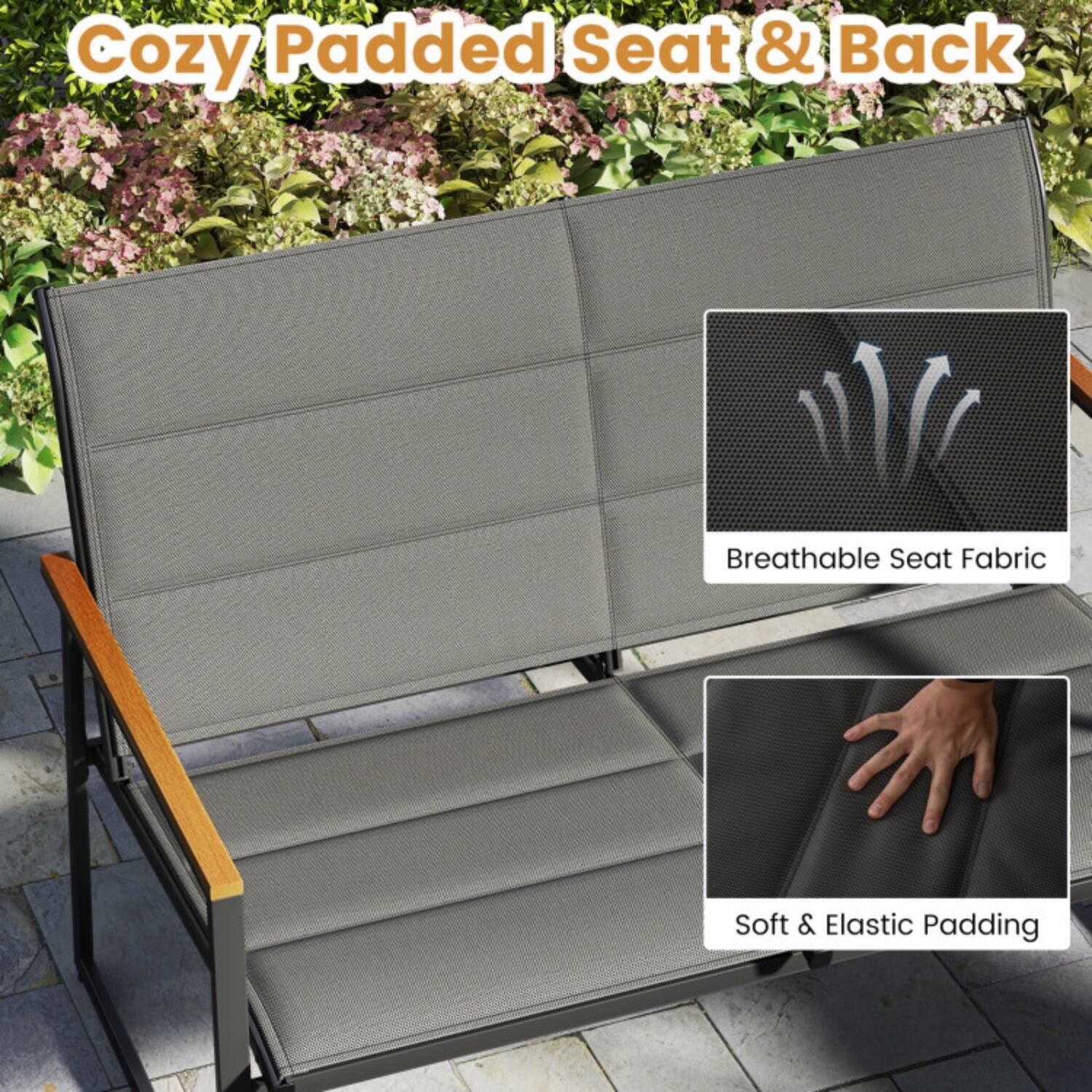 Cozy Padded Seat & Back

Breathable Seat Fabric

Soft & Elastic Padding