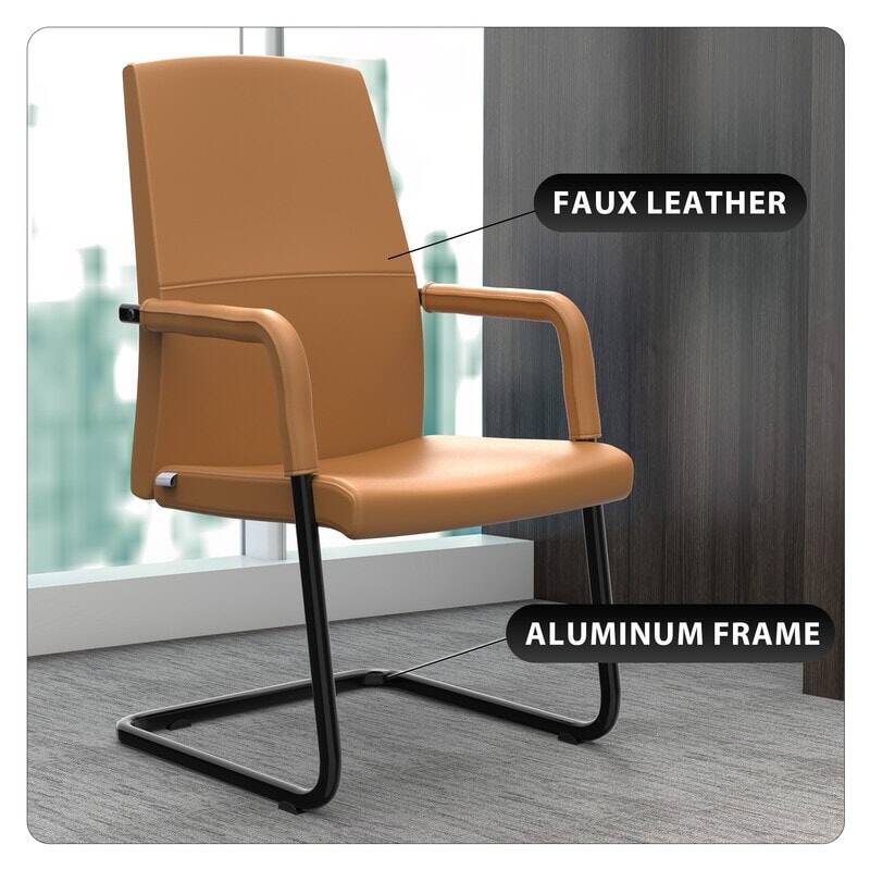 FAUX LEATHER  
ALUMINUM FRAME