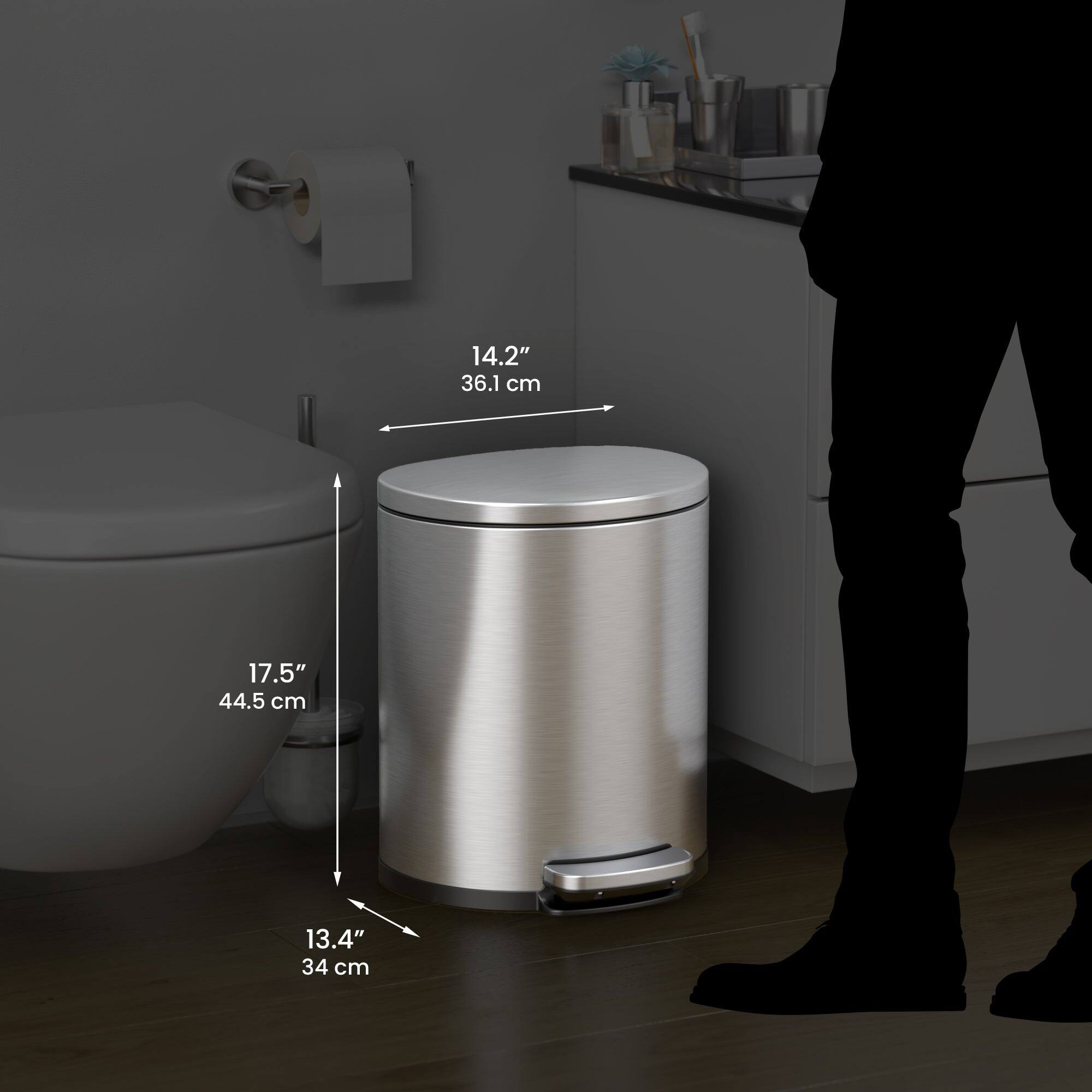 14.2" 36.1 cm  
17.5" 44.5 cm  
13.4" 34 cm