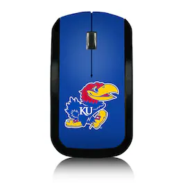 Keyscaper - Kansas Jayhawks Solid Design Wireless Mouse - Wireless - Multicolor