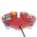 Angle. Kitcheniva - Wired Controller Gamepad For Nintendo GameCube GC & Wii U Console - Red.