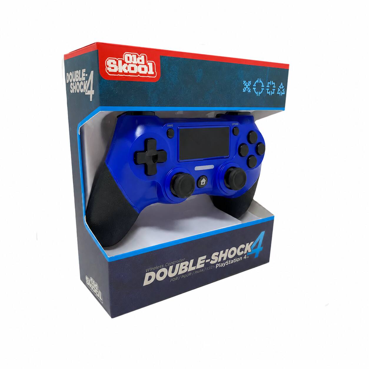 Old Skool DOUBLE-SHOCK 4 Wireless Controller 5 PlayStation FOR/POUR/PARA/R224