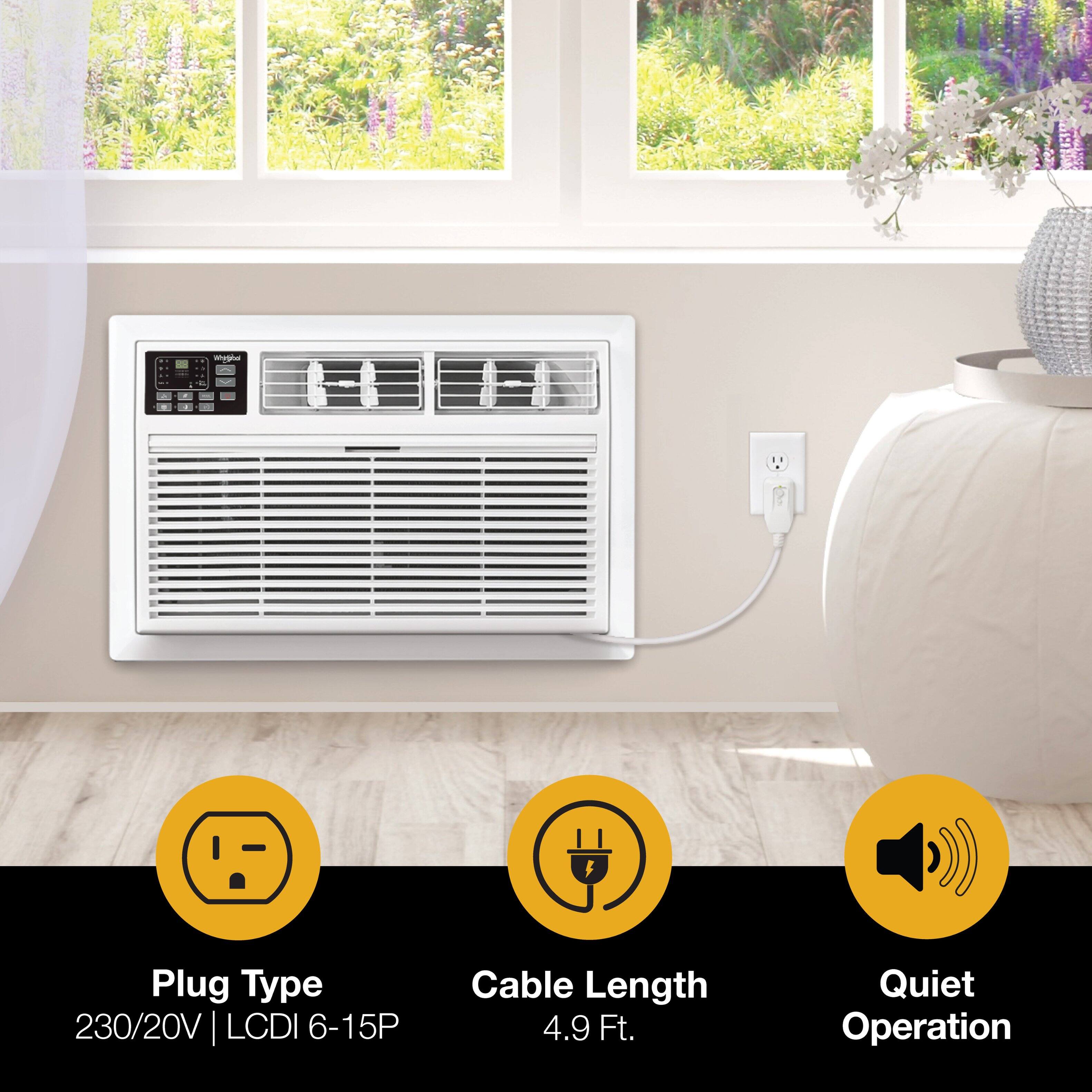 Plug Type: 230/20V | LCDI 6-15P  
Cable Length: 4.9 Ft.  
Quiet Operation