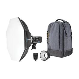 Westcott - FJ250 Strobe 1-Light Backpack Kit with Universal Wireless Trigger