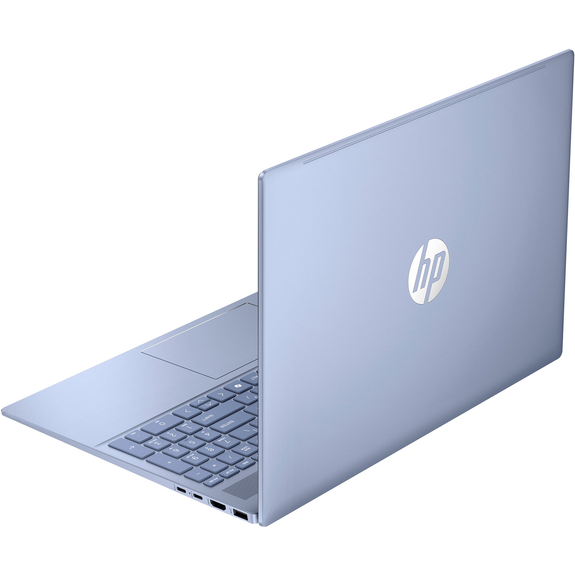Alt View 4. HP - Pavilion 16" WUXGA Touch-Screen Laptop - AMD Ryzen 5 8540U - 8GB Memory -AMD Radeon Graphics- 512GB SSD Windows 11 Home - Sky Blue.