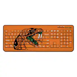Keyscaper - Florida A&M Rattlers Wireless Keyboard - Multicolor