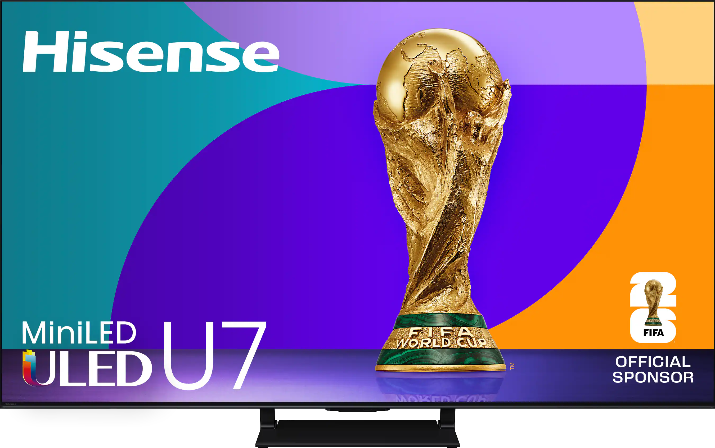 Hisense MiniLED ULED U7 - FIFA WORLD CUP™ OFFICIAL SPONSOR