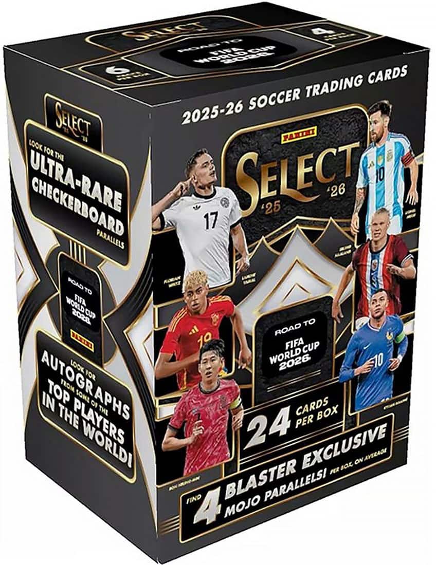 廃盤　ブダペスト・フィルBOX（22CD）サッカーニ＆ブダペスト・フィル Panini 2026 Select Road to FIFA World Cup Blaster Box SP