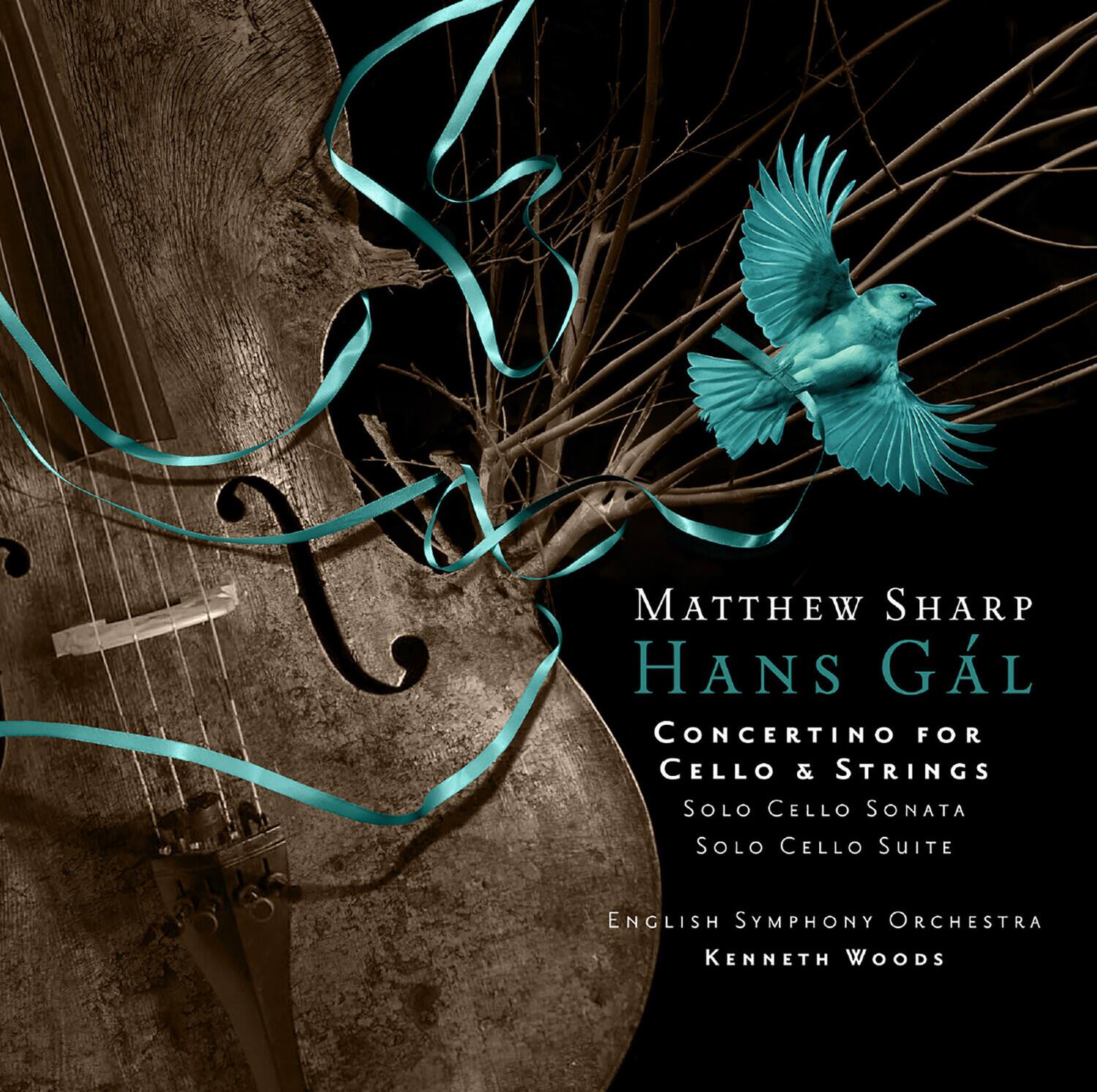 Matthew Sharp  
Hans Gál  

Concertino for Cello & Strings  
Solo Cello Sonata  
Solo Cello Suite  

English Symphony Orchestra  
Kenneth Woods