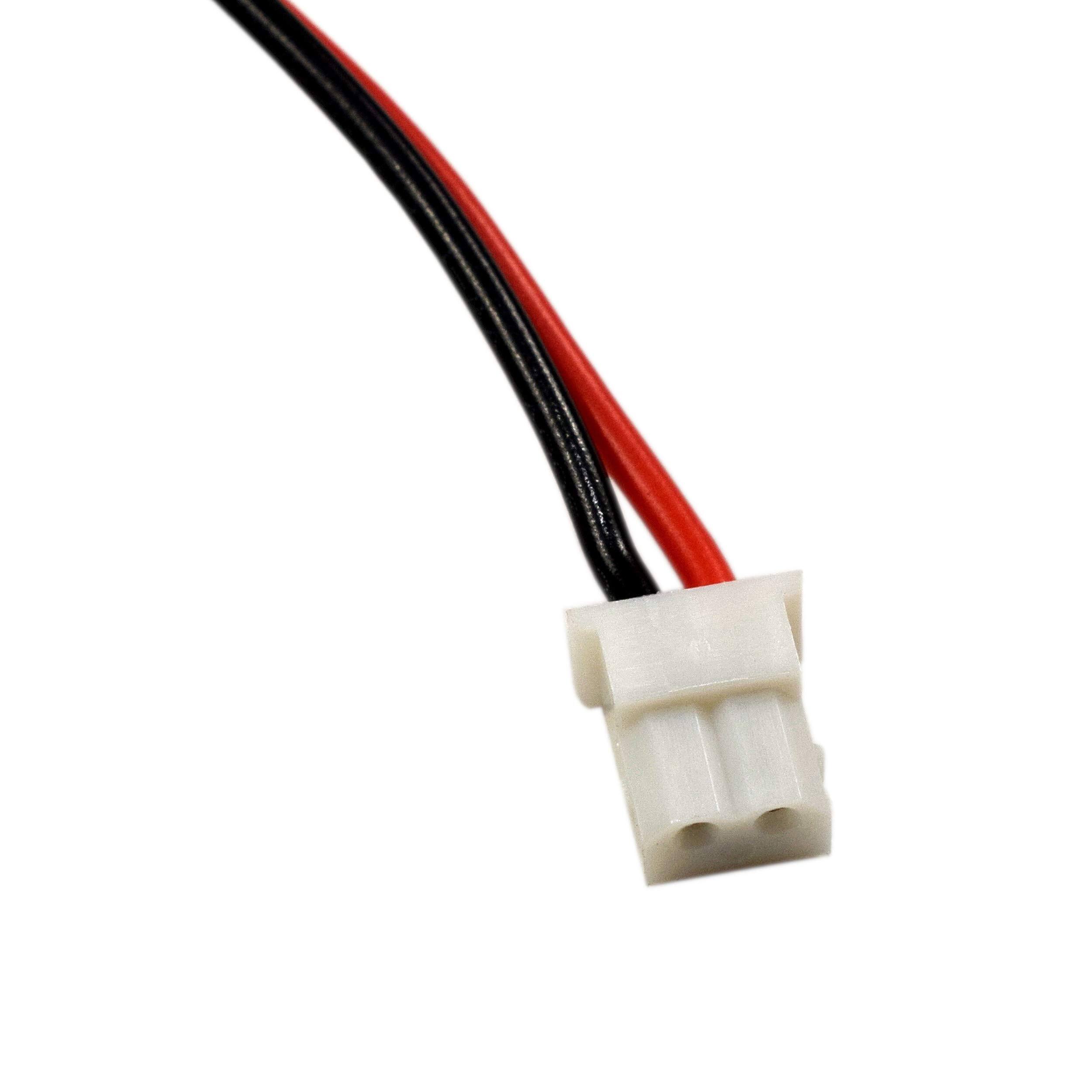 Left. HQRP - Replacement Li-ion Battery Pack for SurgiTel Eclipse EHL65 EHL-65 7.4 V 2600 mAh.