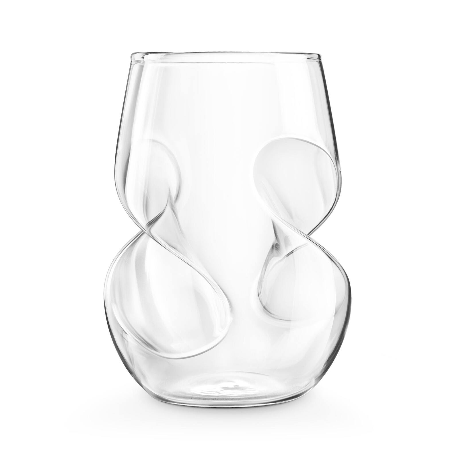 Alt View 3. Final Touch - Conundrum White Wine Glasses, Set of 4 - Clear.