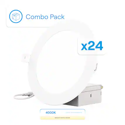 Combo Pack x24 - 4000K LIGHT APPEARANCE BRIGHT WHITE 4000K