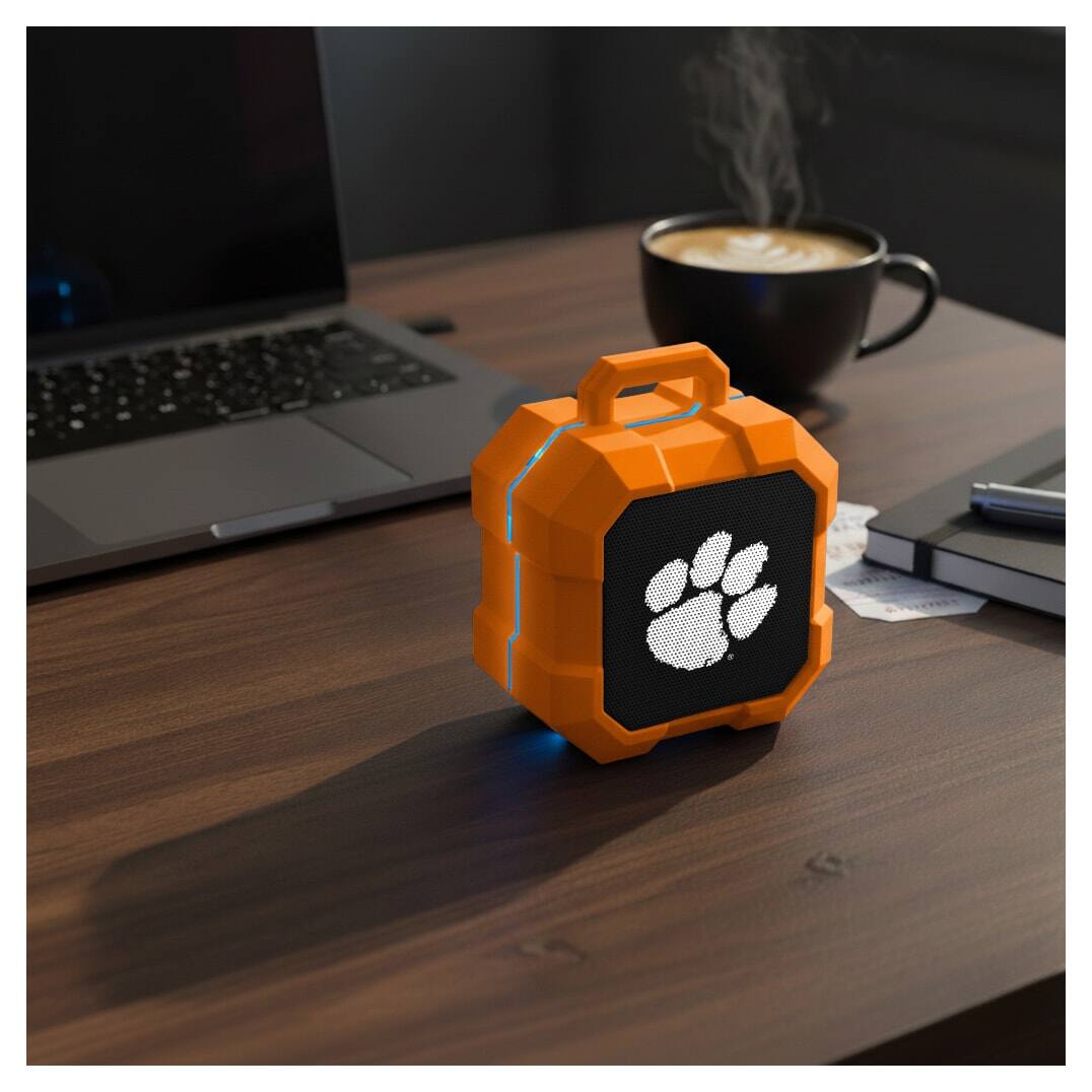 Alt View 1. LDM Company - Clemson Tigers Bluetooth Tailgate Speaker - Multicolor.