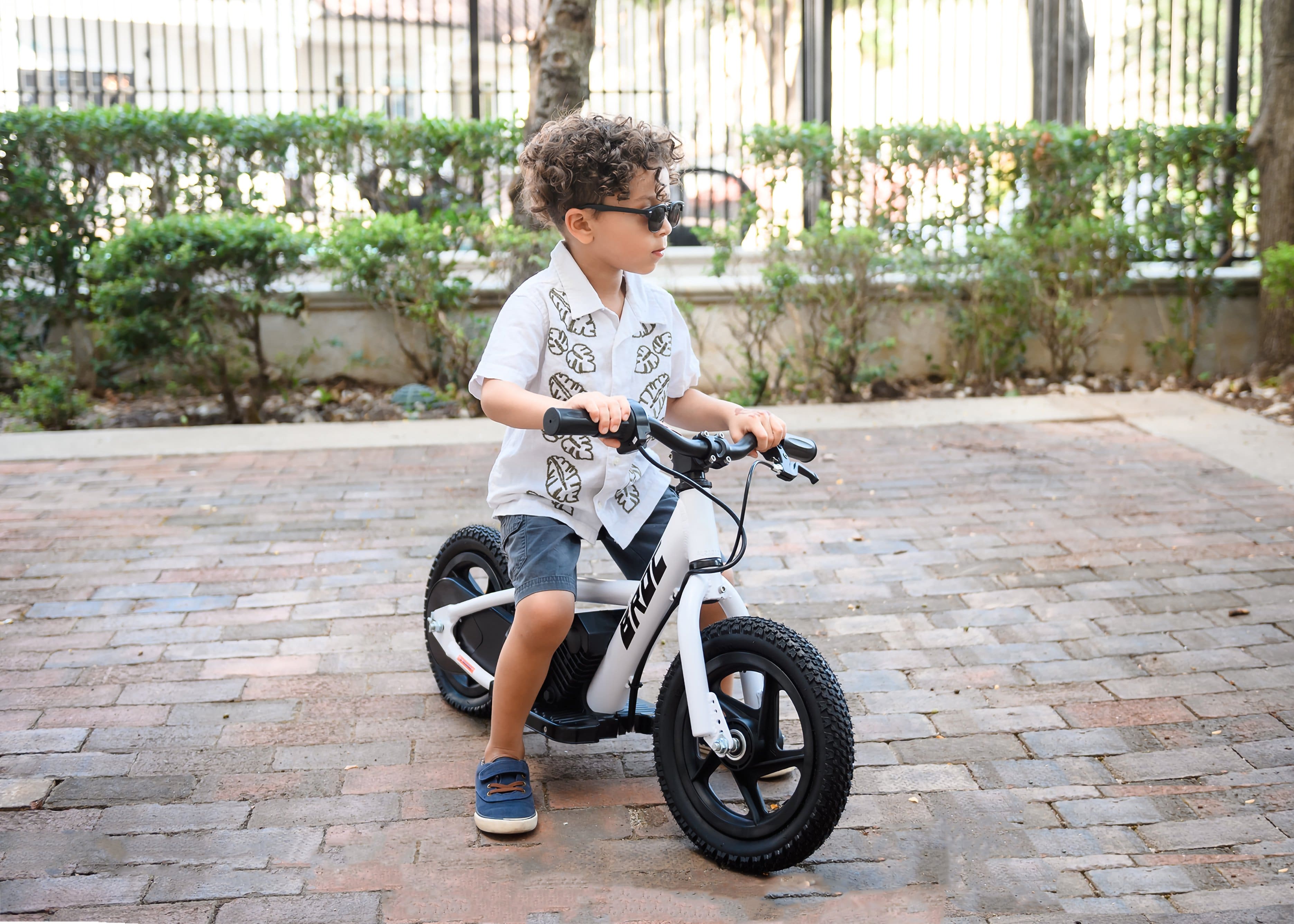 Alt View 19. Best Rideon Cars - E-Bike 12 Inch White - White.