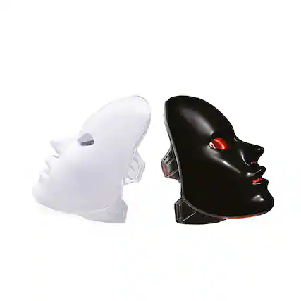 Front. Pursonic - His & Hers Professional Glow at Home: 7-in-1 LED Light Therapy Face Mask.