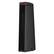 Front. Vornado - Rise 20H 1500 watts Black Indoor Electric Tower Fan Space Heater with Advanced Safety Features for Living Space - Black.