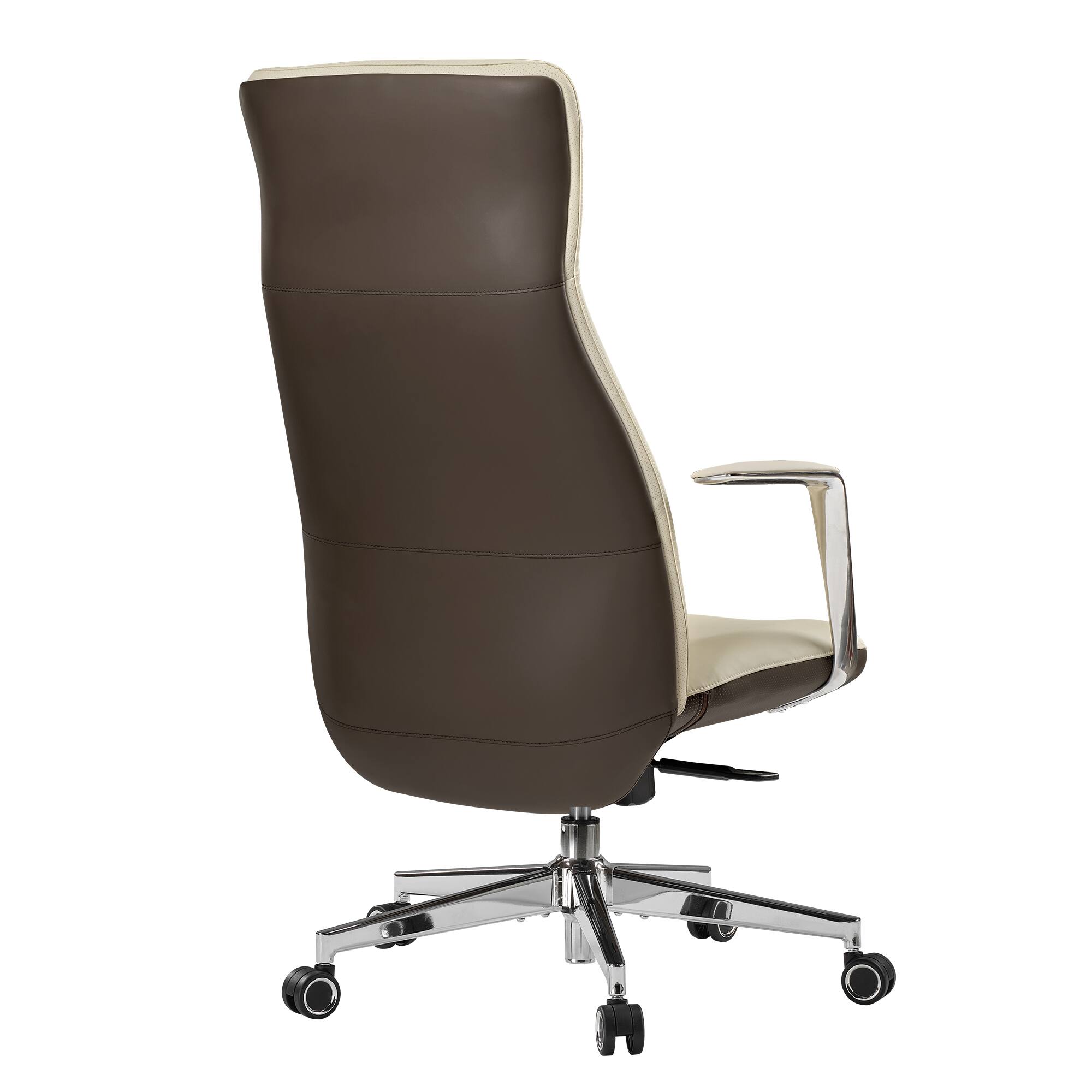 Alt View 2. Eureka Ergonomic - Ergonomic Executive Office Chair High Back - Off-white.