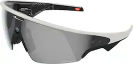 Oakley Meta - Vanguard with Meta AI, Audio, Photo, Video Compatibility - Prizm Black lenses - White