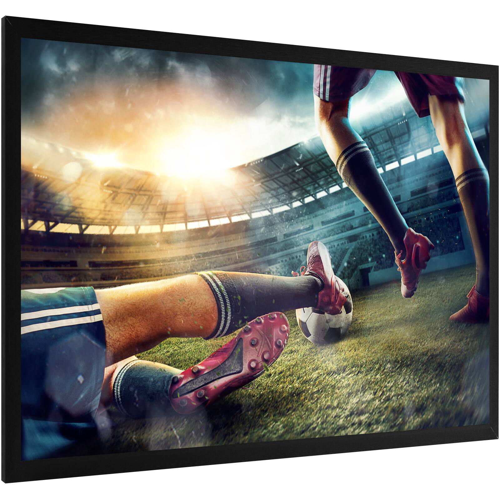 Alt View 5. VEVOR - 155Inch Projection Screen 16:9 4K HDTV Movie Screen Fixed Frame 3D for 4K HDTV Movie Theater Outdoor Use(155inch) - Black, White.