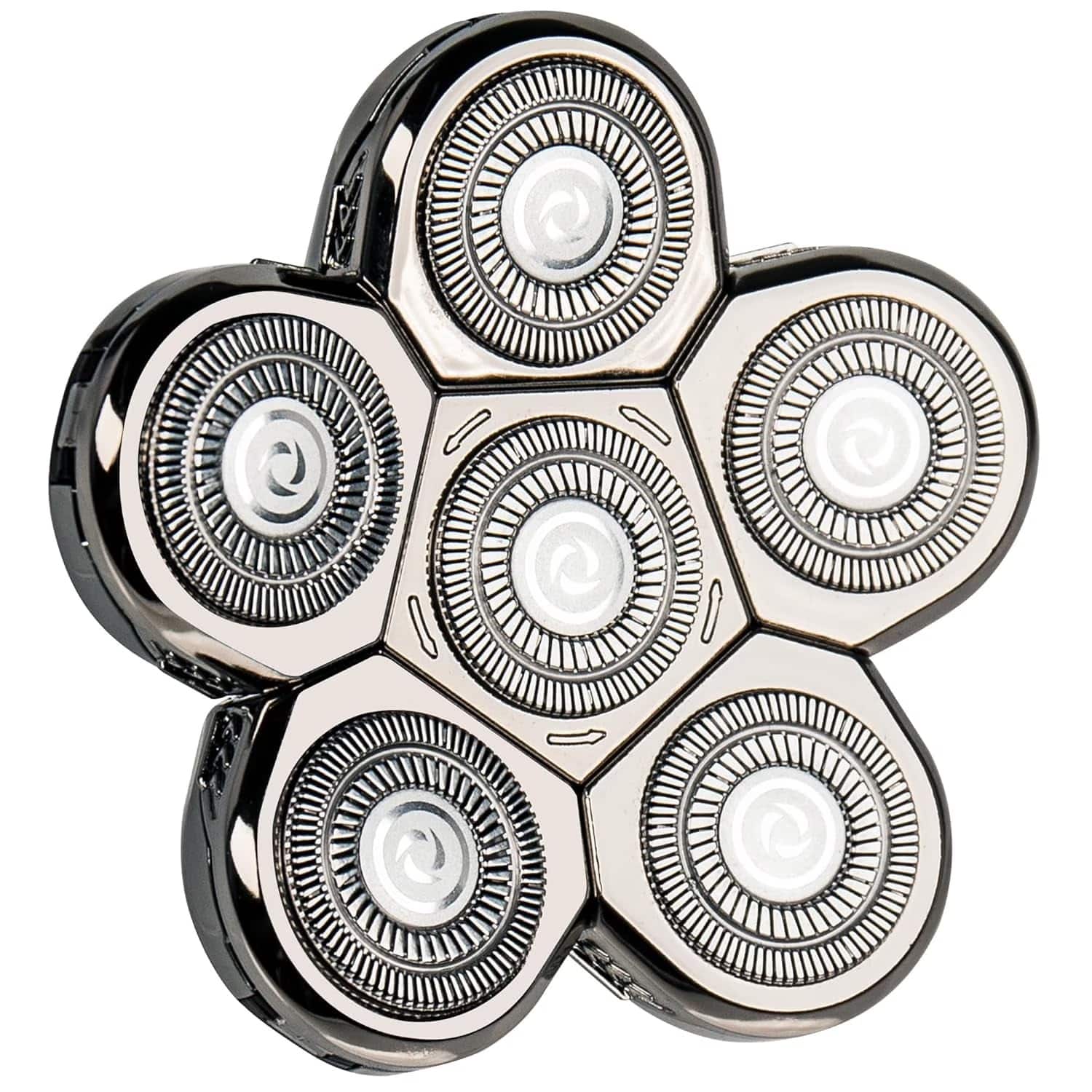 Acteck - 6 Head Shaver Replacement Razor Heads for Many Brands Bald Men's Electric Foil Shaver Replacement