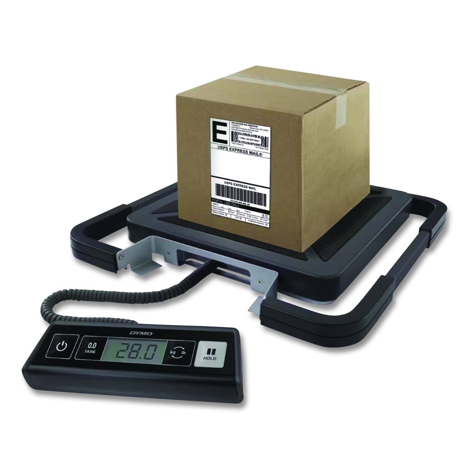 E USPS EXPRESS MAIL USPS EXPRESS MAIL  
0.0 TARE  
DYMO 28.0 kg  
HOLD