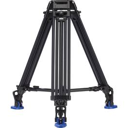 Benro - A673TM 75mm Bowl 3-Section Dual Stage Aluminum Tandem-Leg Video Tripod