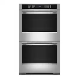 KitchenAid - 30" Built-In Electric Double Wall Oven with Air Fry Mode - Stainless Steel
