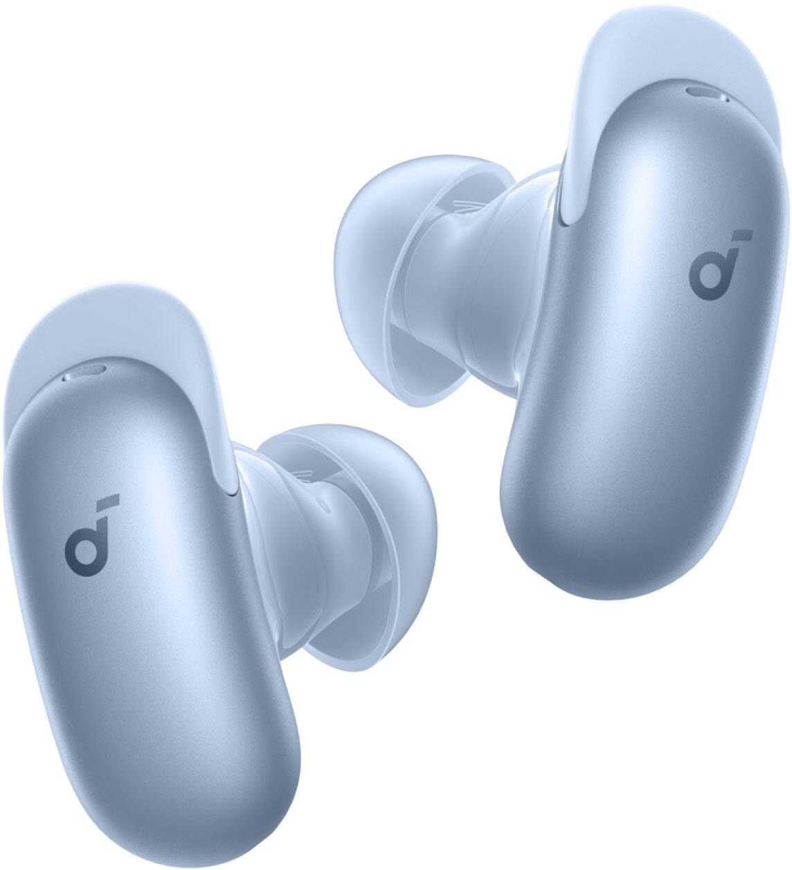 Alt View 3. Anker - Anker - Soundcore Liberty 5 Pro Noise Cancelling Earbuds - Blue with Guinness World Records-Certified Call Quality - Blue.