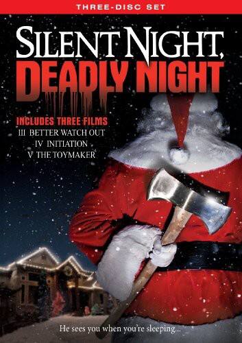 Front. Silent Night, Deadly Night: Three-Disc Set   - DVD.