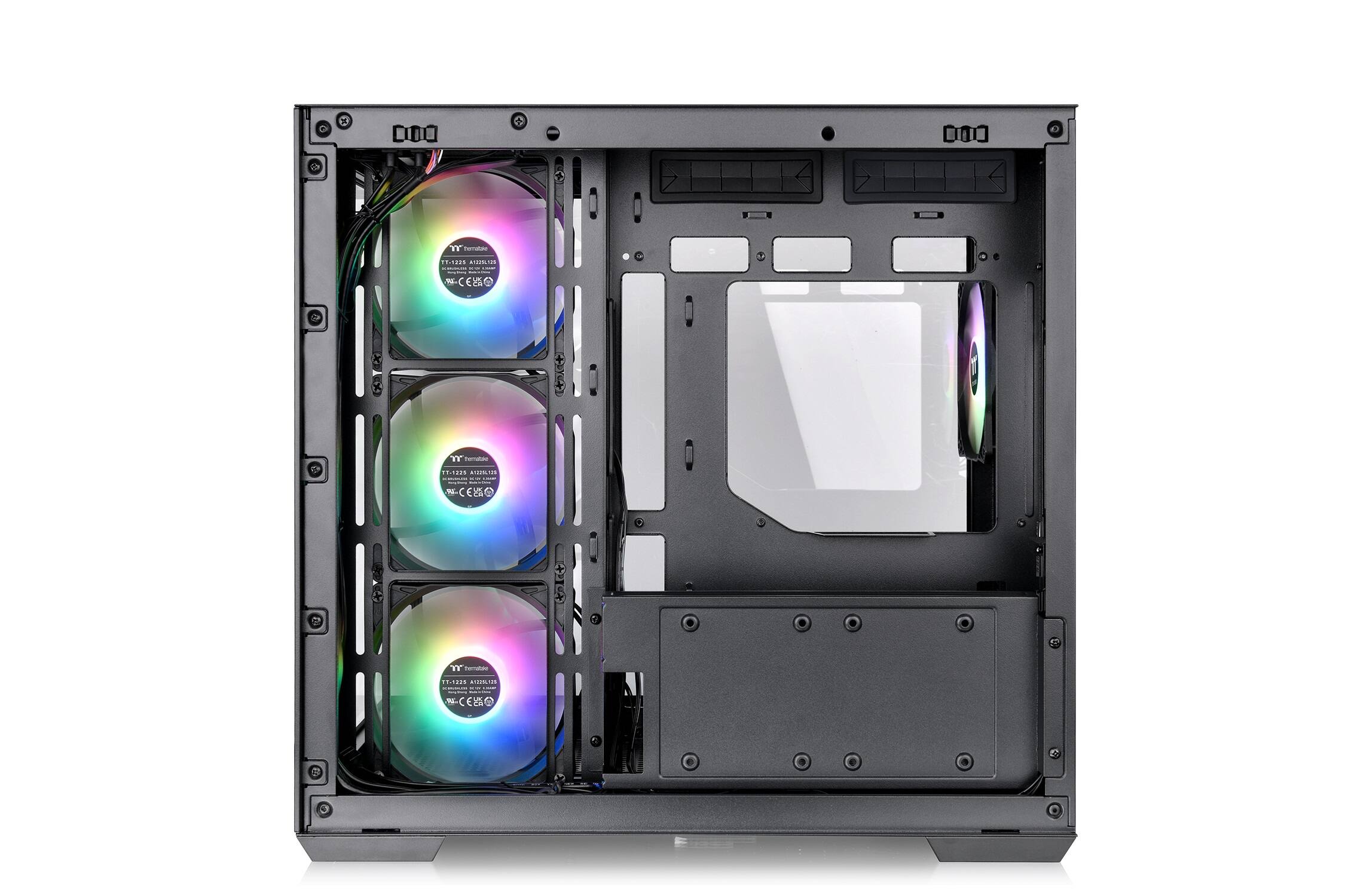 Thermaltake View 380 TG ARGB Mid Tower ATX PC Case Black CA1Z200M1WN